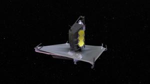 JWST Spacecraft Deploy Animation